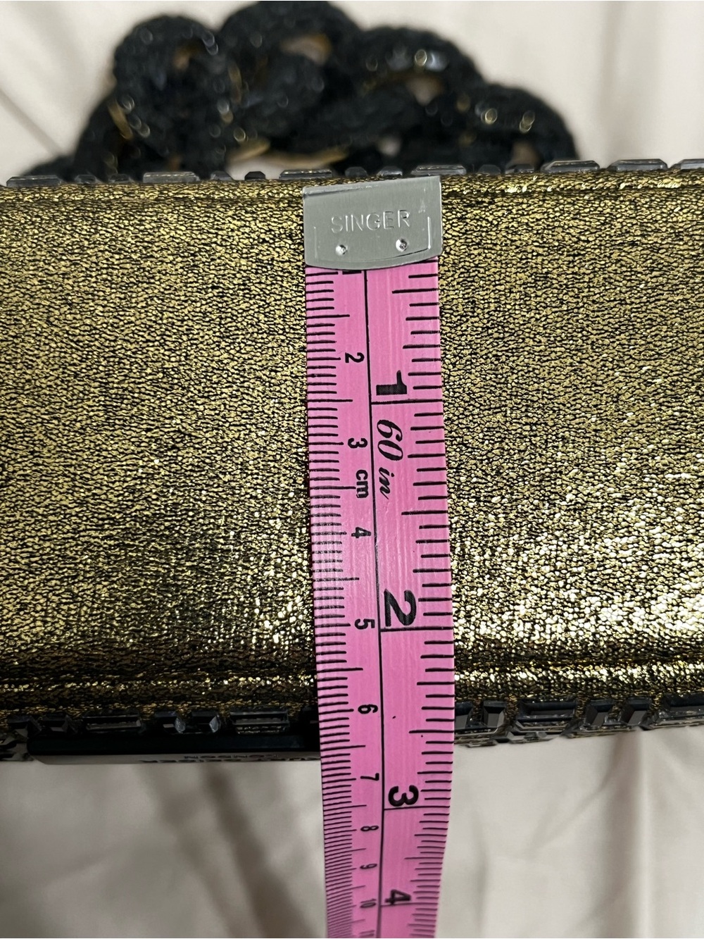 Kurt Geiger Black and Gold Crossbody Bag - Women Bags - Picture 16 of 17